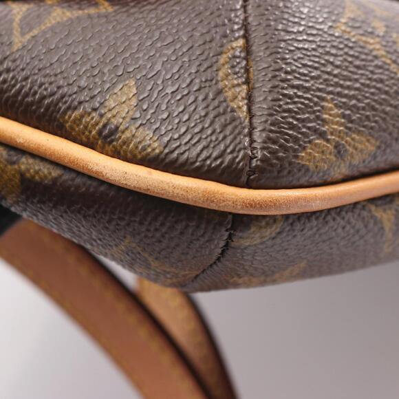 LOUIS VUITTON Brown Monogram Leather Shoulder Bag - Picture 7 of 12